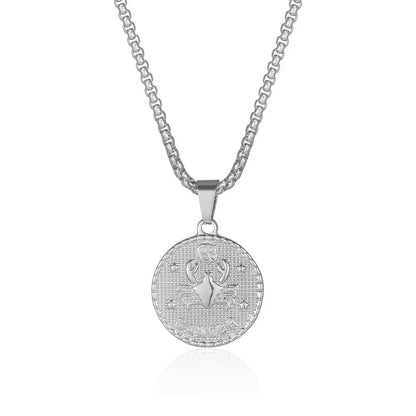 Zodiac Coin Necklace