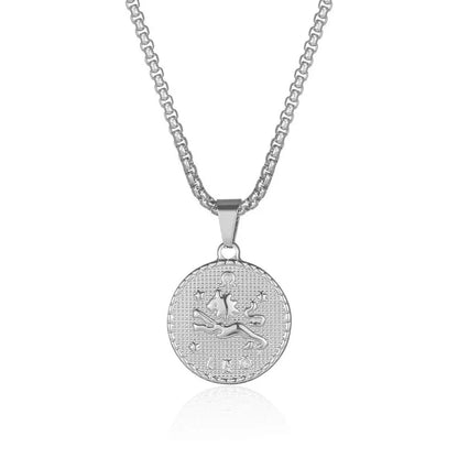 Zodiac Coin Necklace