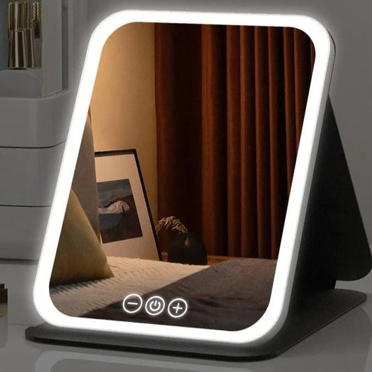 Portable LED Makeup Mirror - pixellir
