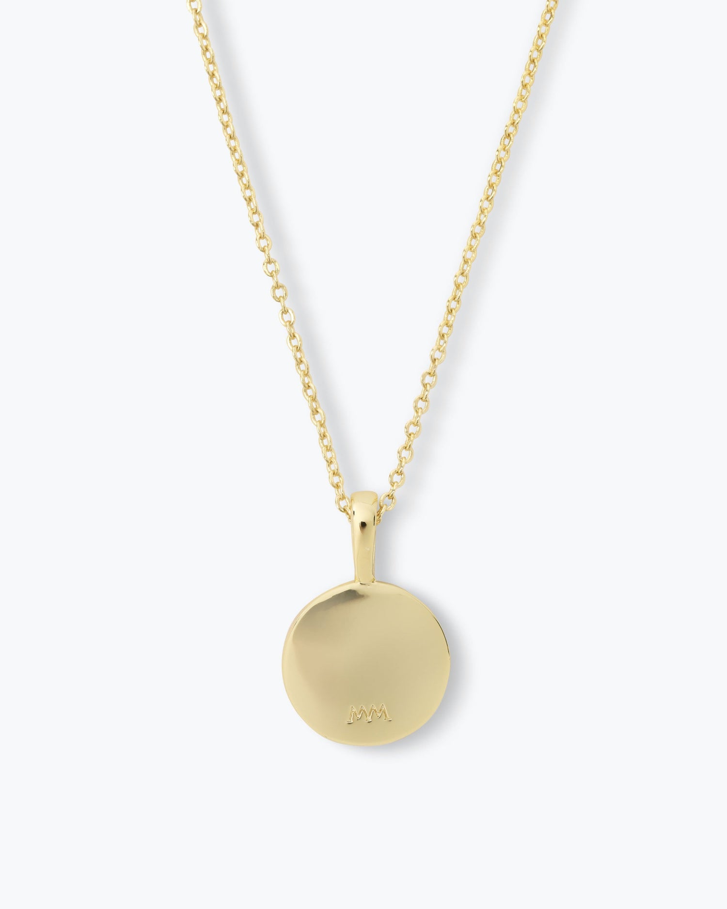 Love Letters Medallion Necklace