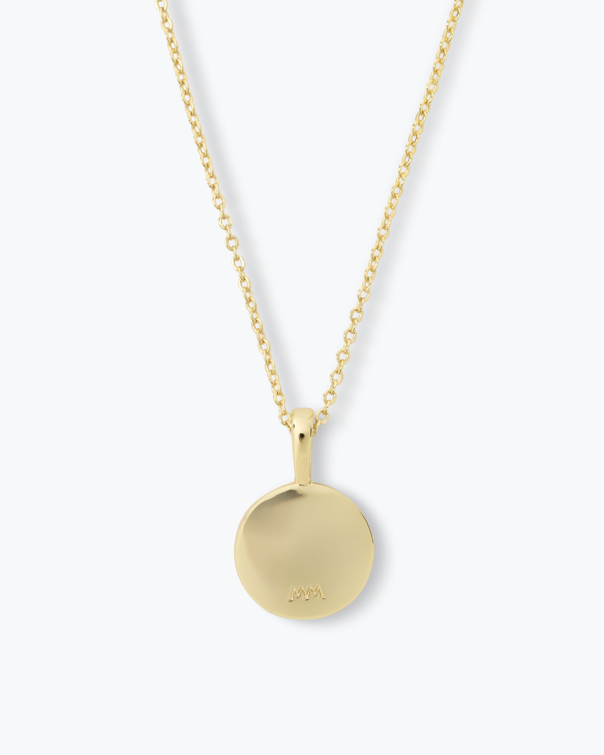 Love Letters Medallion Necklace