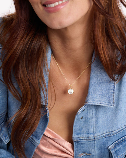 Love Letters Medallion Necklace