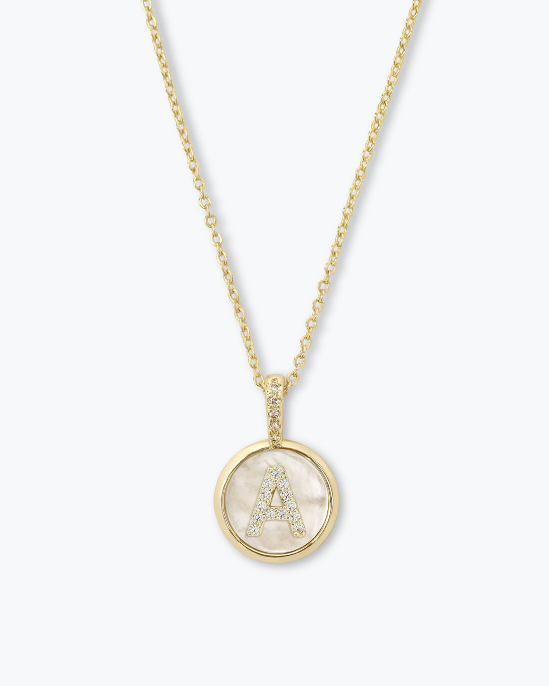 Love Letters Medallion Necklace