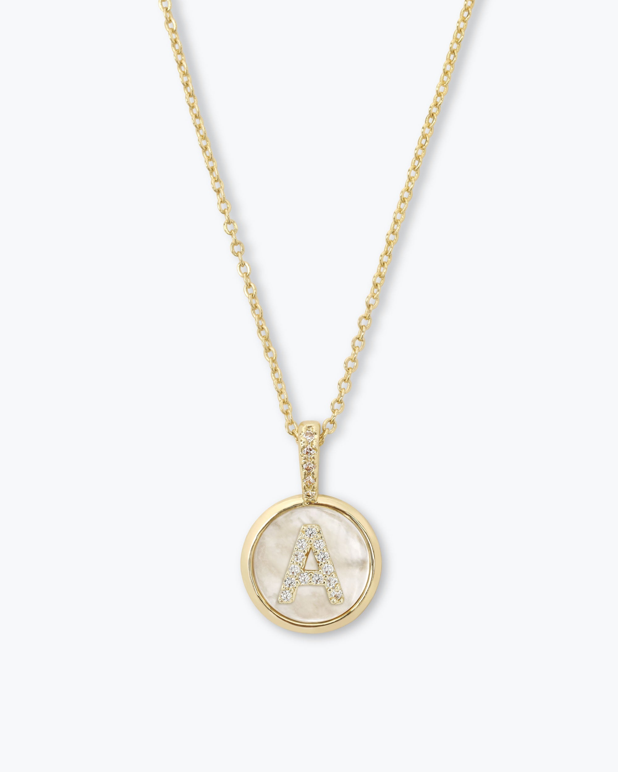 Love Letters Medallion Necklace
