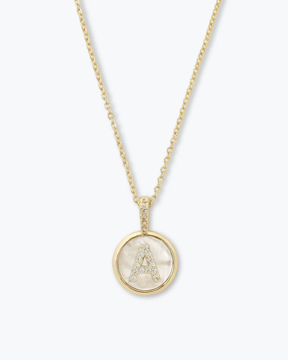 Love Letters Medallion Necklace