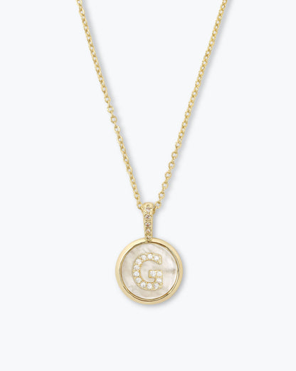 Love Letters Medallion Necklace