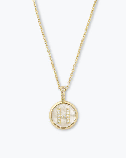 Love Letters Medallion Necklace