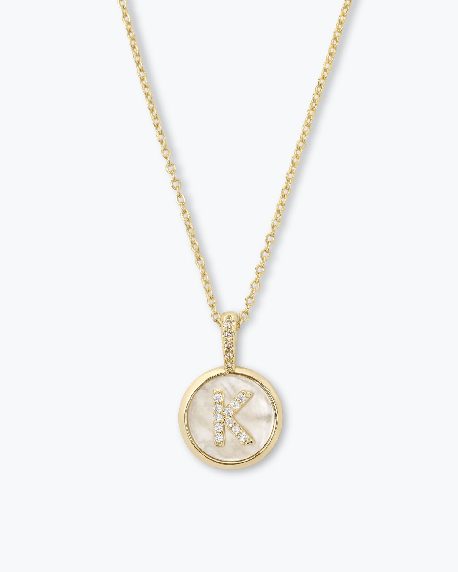 Love Letters Medallion Necklace