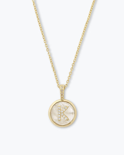 Love Letters Medallion Necklace