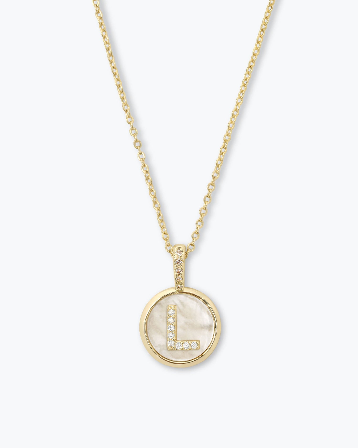 Love Letters Medallion Necklace