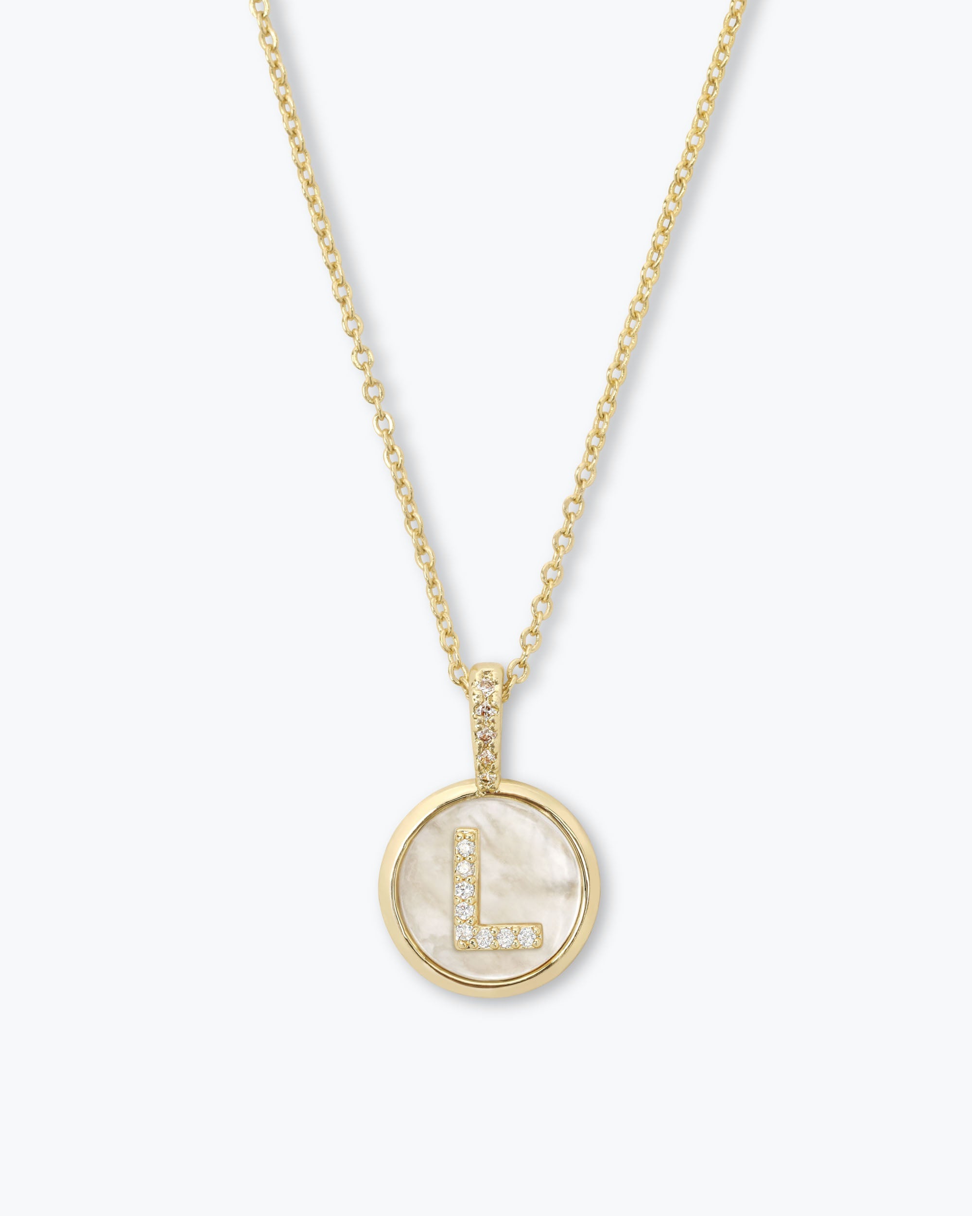 Love Letters Medallion Necklace