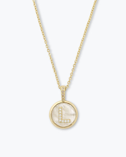 Love Letters Medallion Necklace