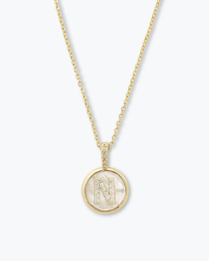 Love Letters Medallion Necklace
