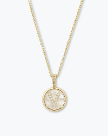 Love Letters Medallion Necklace