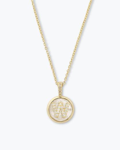 Love Letters Medallion Necklace