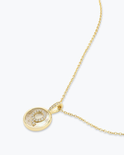Love Letters Medallion Necklace