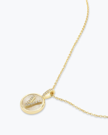 Love Letters Medallion Necklace
