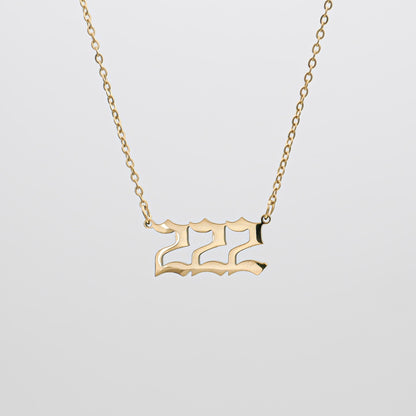 Angel Number Necklace