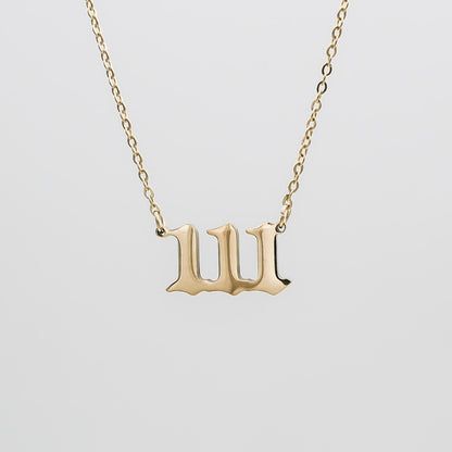 Angel Number Necklace