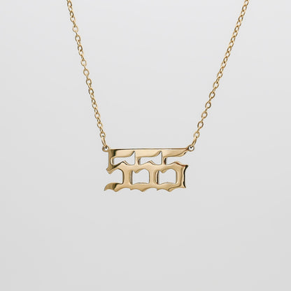 Angel Number Necklace