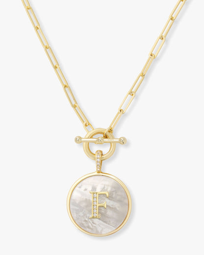 Love Letters Medallion Necklace