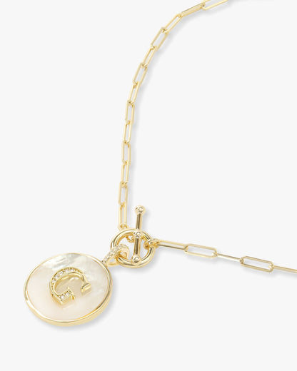 Love Letters Medallion Necklace