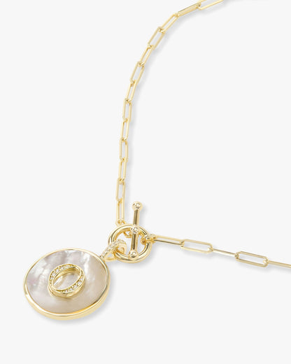 Love Letters Medallion Necklace