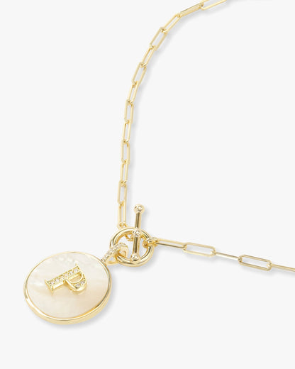 Love Letters Medallion Necklace