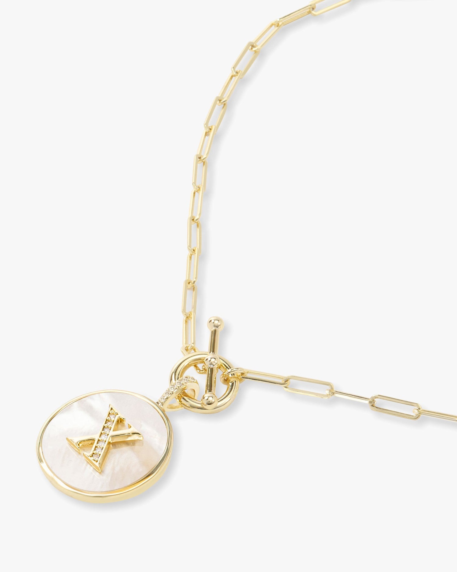Love Letters Medallion Necklace