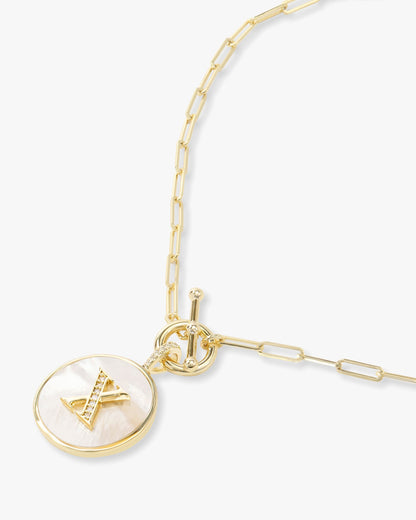 Love Letters Medallion Necklace