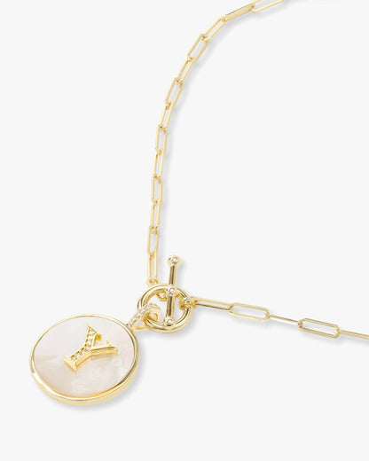 Love Letters Medallion Necklace