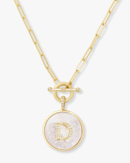 Love Letters Medallion Necklace