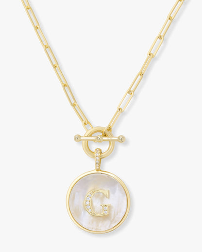 Love Letters Medallion Necklace