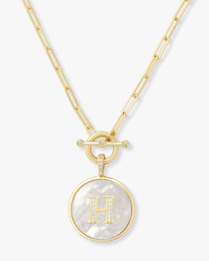 Love Letters Medallion Necklace