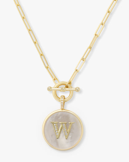 Love Letters Medallion Necklace