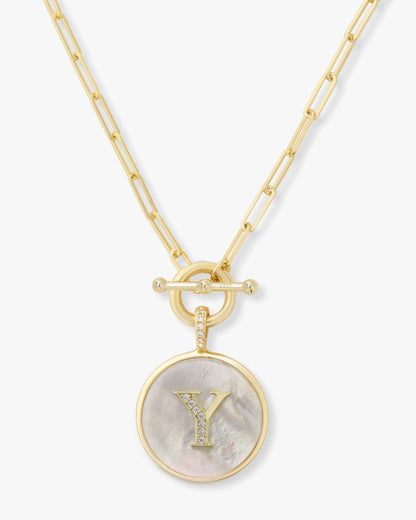 Love Letters Medallion Necklace