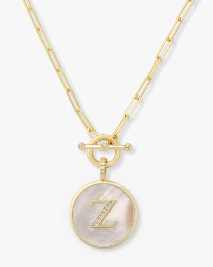 Love Letters Medallion Necklace