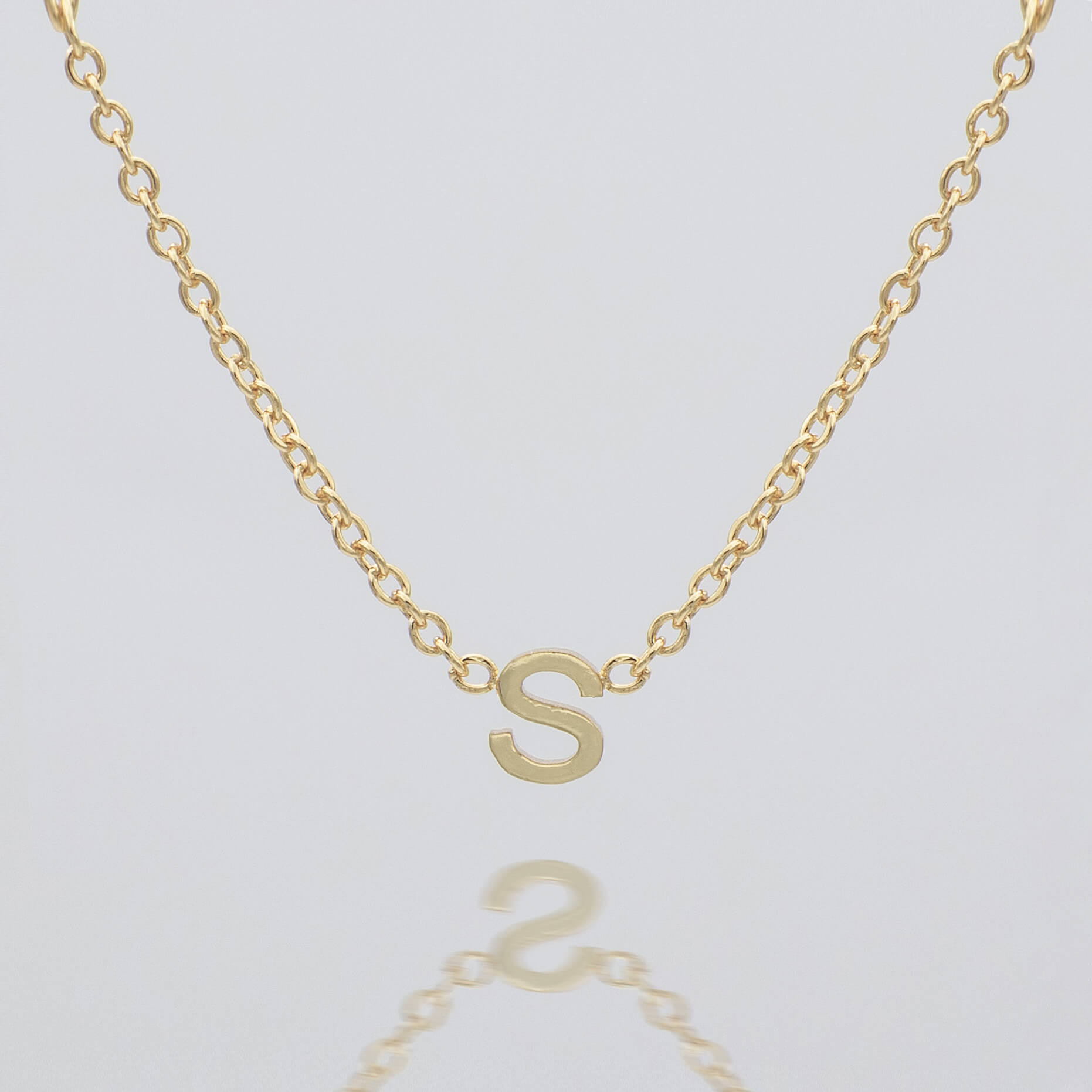 Mini Initial Necklace