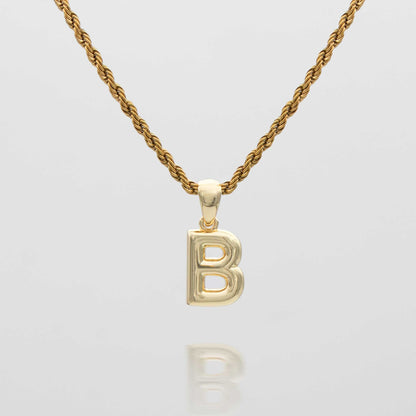 Mini Bubble Initial Necklace