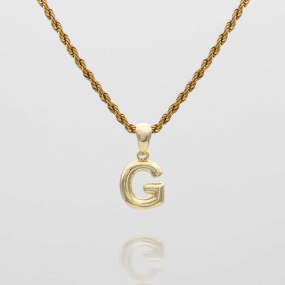 Mini Bubble Initial Necklace