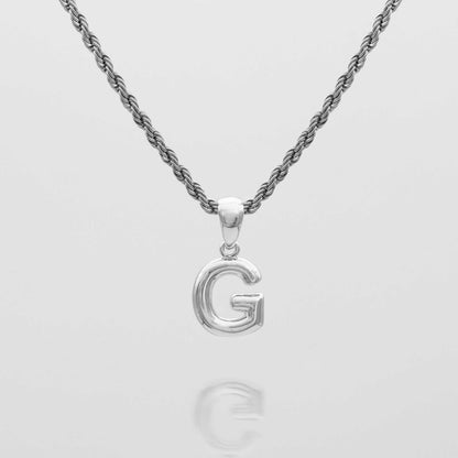Mini Bubble Initial Necklace