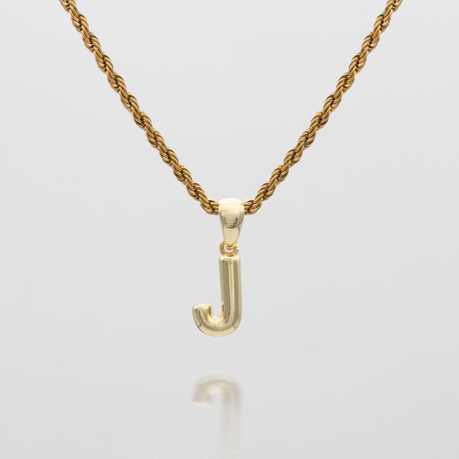 Mini Bubble Initial Necklace