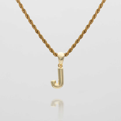 Mini Bubble Initial Necklace