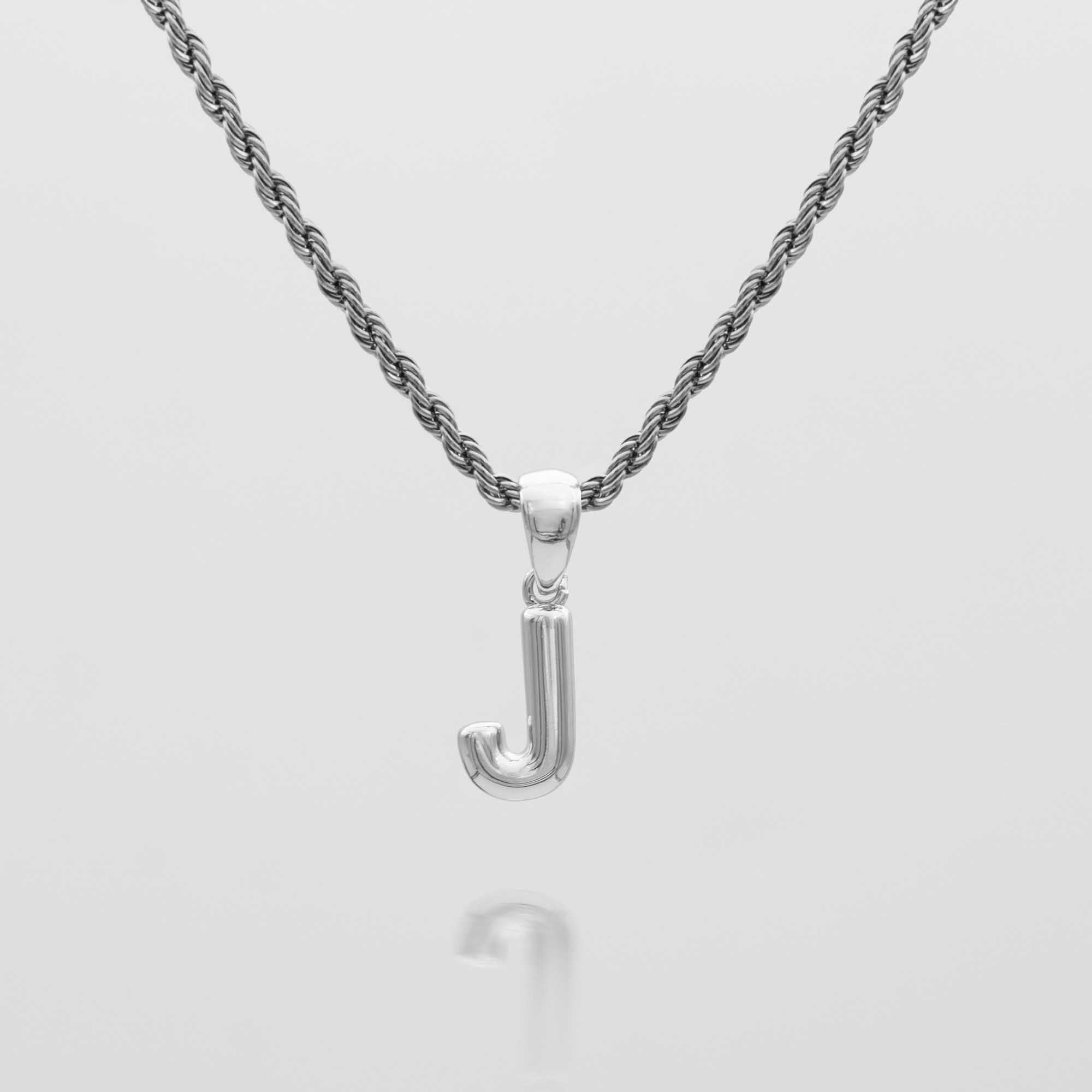 Mini Bubble Initial Necklace