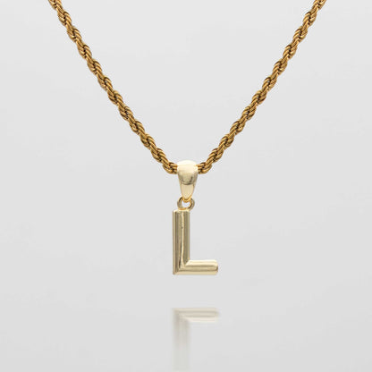Mini Bubble Initial Necklace