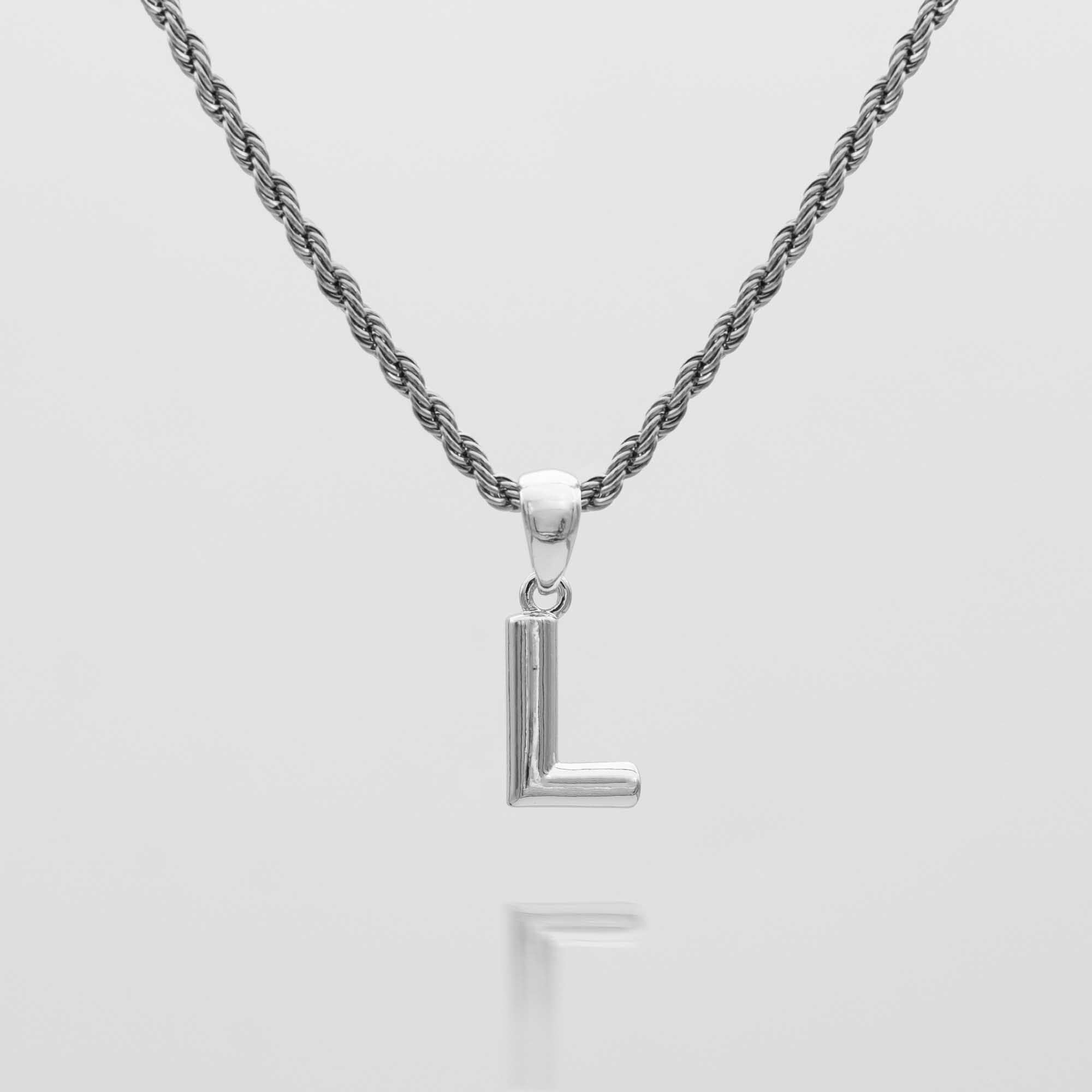 Mini Bubble Initial Necklace