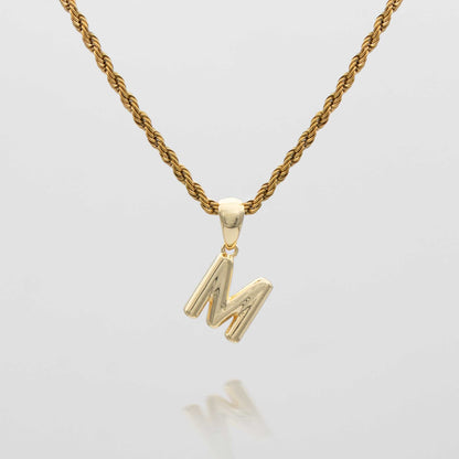 Mini Bubble Initial Necklace