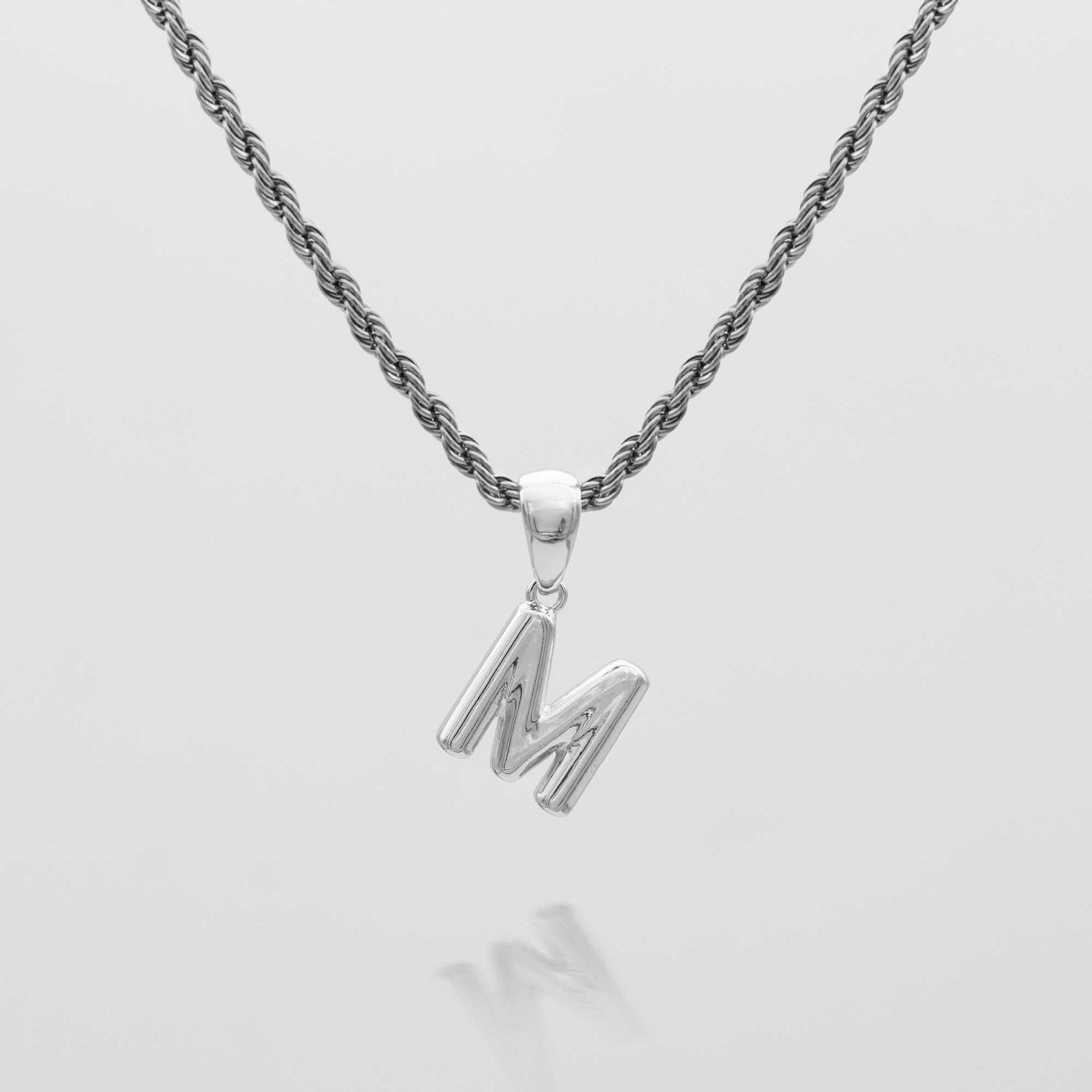 Mini Bubble Initial Necklace