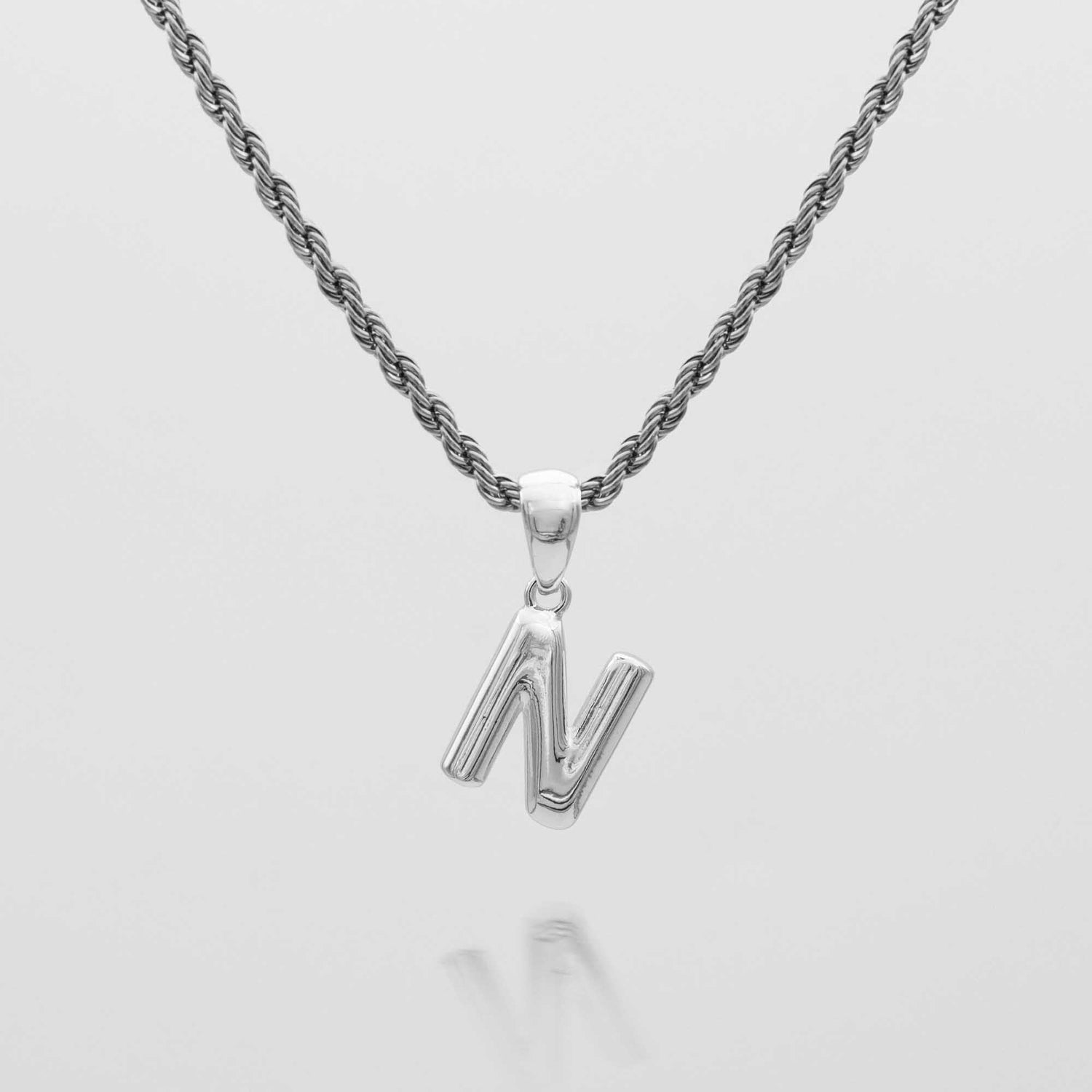 Mini Bubble Initial Necklace