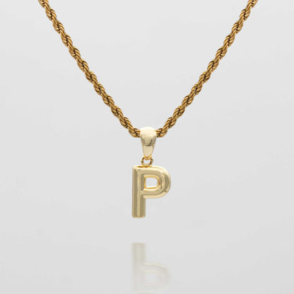 Mini Bubble Initial Necklace
